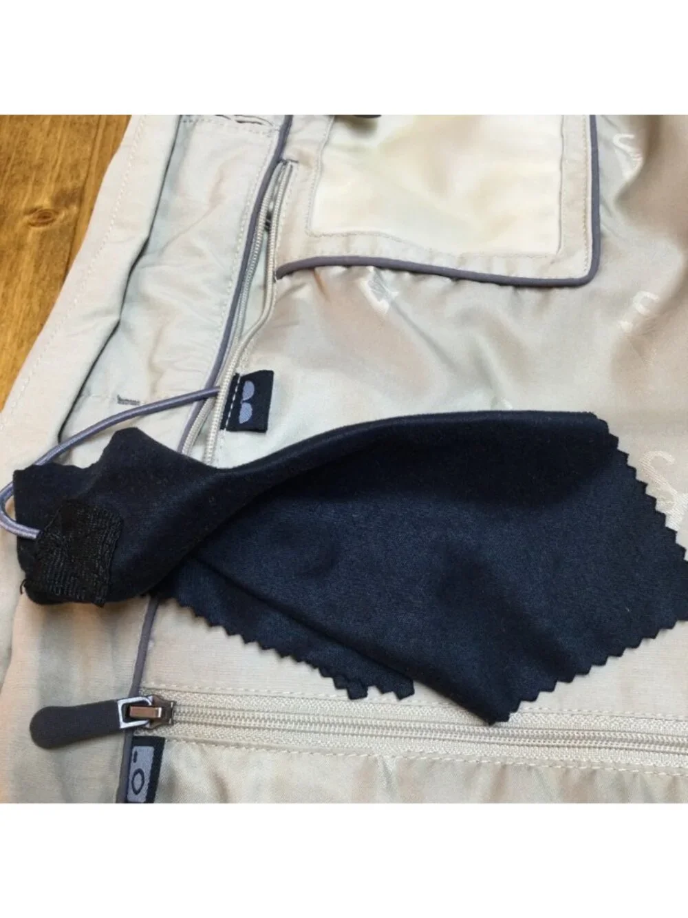 SCOTTeVEST Mens Beige Travel Vest Pockets Gorpcore Utility Tactical Outdoor